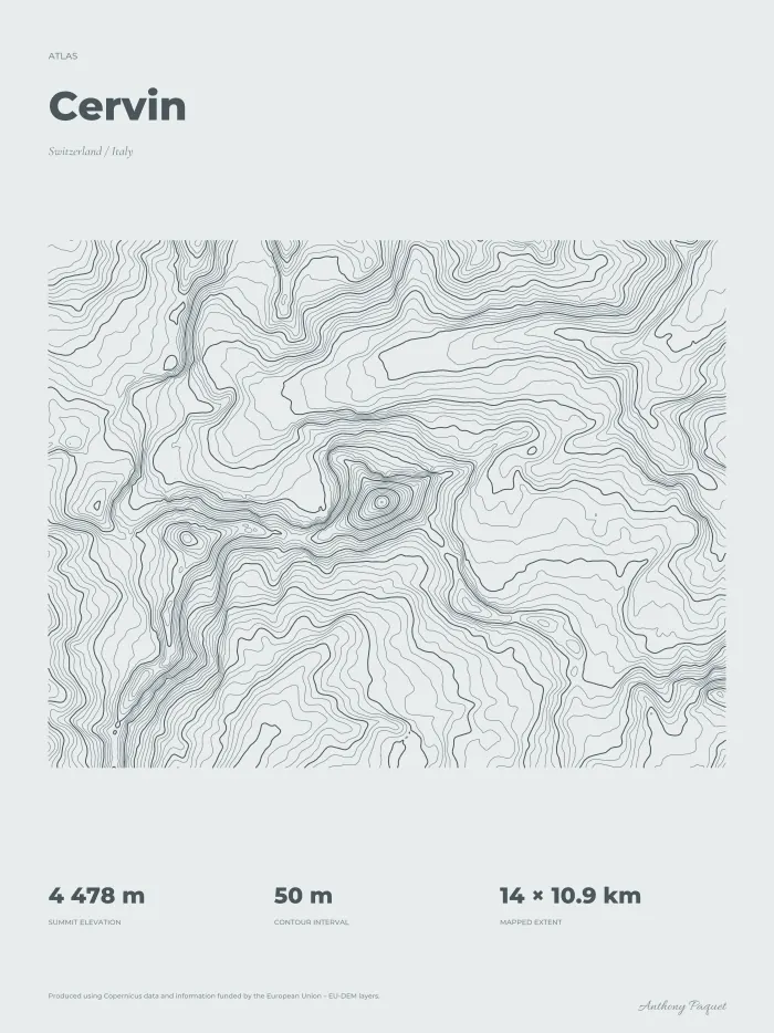Matterhorn, art print — digital preview