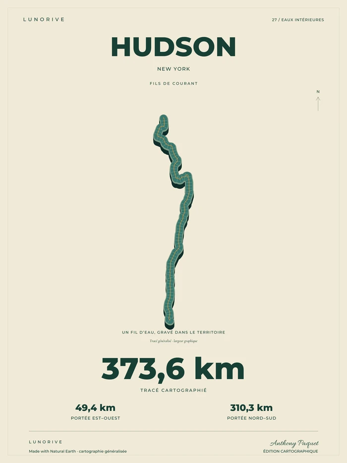 HUDSON, art print — digital preview