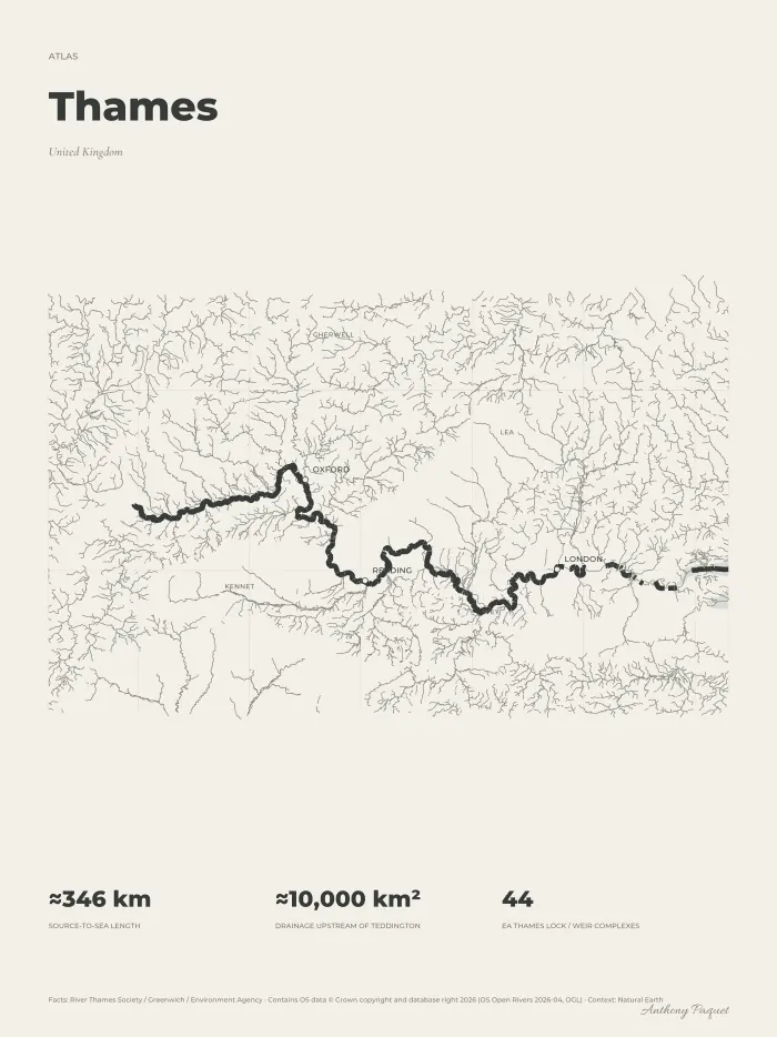 Thames, art print — digital preview